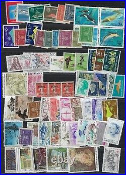 EUROPE & COLONIES 1940 80s LARGE COLLECTION OF 500 PLUS ALL MINT