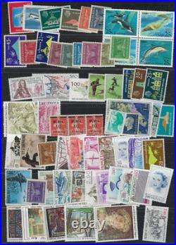 EUROPE & COLONIES 1940 80s LARGE COLLECTION OF 500 PLUS ALL MINT