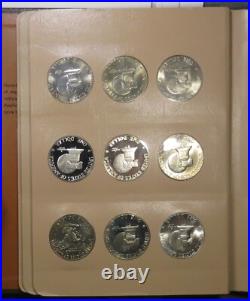 Eisenhower Dollar Collection withProofs in Dansco Album All 32 Coins + Bonus