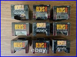 Elvis Is 9 Trevco Ornament Set New Mint Pristine All Different In Mint Boxes