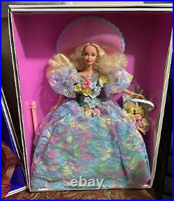 Enchanted Seasons Barbies Complete Collection -4 Doll Lot NRFB