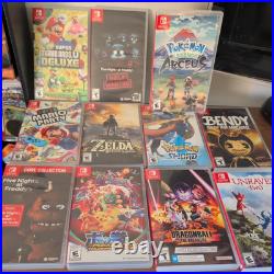 Entire Nintendo Switch Game Collection (No Damage All Chips Mint Condition)