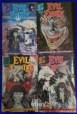 Evil Ernie (1992) Lot #2 (1st Lady Death Cover) 3 4 5 All First Printeternity