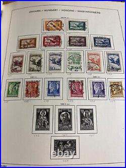 Excellent Hungary Stamp Collection in Album, Many Mint. See all 70+ photos