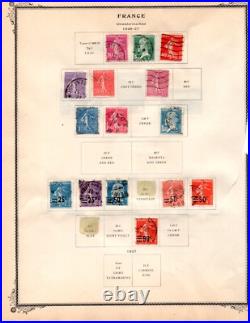 FRANCE & COLONIES 1890-1970s COLLECTION OF 500++ STAMPS MINT & USED ALL SCANNED