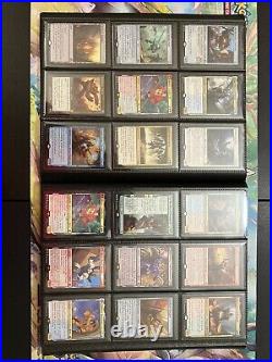 FULL 360 Magic The Gathering ALL RARE+ Card Binder Collection Lot. EVERY Card NM