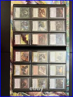 FULL 360 Magic The Gathering ALL RARE+ Card Binder Collection Lot. EVERY Card NM