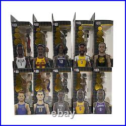 FUNKO GOLD NBA Vinyl Figure 5 Inch Huge Lot Of 10 All Chase Figures NEW