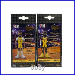 FUNKO GOLD NBA Vinyl Figure 5 Inch Huge Lot Of 10 All Chase Figures NEW