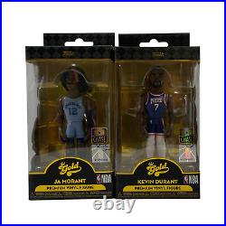 FUNKO GOLD NBA Vinyl Figure 5 Inch Huge Lot Of 10 All Chase Figures NEW