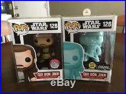 FUNKO POP 5 POPS LOT Super Heros, Freddy Funko, Star Wars (ALL POPS IN PROTECTOR)