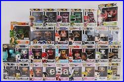 FUNKO POP COLLECTION LOT 136 Pieces All Deadstock In Box