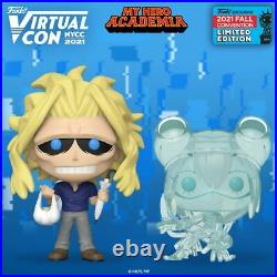 FUNKO POP! MHA All Might & Tsuyu Asui (Lot) NYCC 2021 Shared Sticker PREORDER