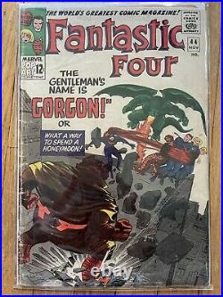 Fantastic Four Silver Age Lot 10 books all keys and 1st appearances