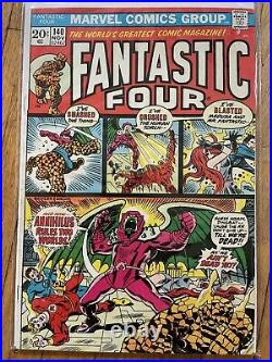 Fantastic Four Silver Age Lot 10 books all keys and 1st appearances