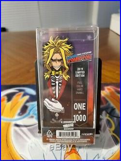 FiGPiN MHA All Might Halloween Costume #290. Both Lot A and B backings