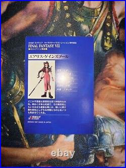 Final Fantasy VII Cardass 1997 Gold Lottery Promos. All Four. MINT Condition