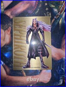 Final Fantasy VII Cardass 1997 Gold Lottery Promos. All Four. MINT Condition