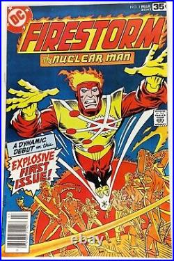 Firestorm #1 and Four Other DC Comics 1970s Number One Issues