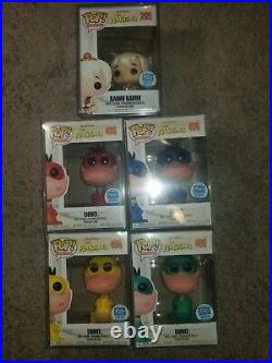 Flintstones Funko Pop Lot! All Vaulted And Great Condition! Dinos And Bamm Bamm