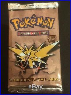 Fossil Booster Packs All Artwork Factory Sealed Mint. Pokemon