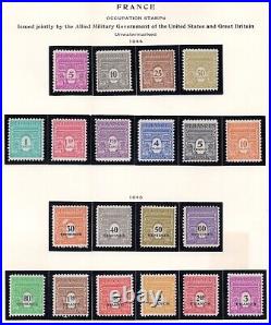 France 1901-1980 Collection Of 140 Almost All Mint Hinged Few Used