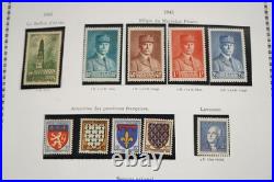 France 1941-1978 Collection Of 1,550+ Stamps All Mint In Yvert & Tellier Album