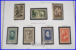 France 1941-1978 Collection Of 1,550+ Stamps All Mint In Yvert & Tellier Album