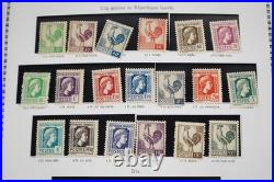 France 1941-1978 Collection Of 1,550+ Stamps All Mint In Yvert & Tellier Album