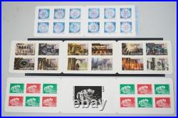 France Collection Of 25 + Complete Booklets All Mint Never Hinged