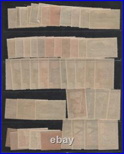 France Reunion 1943 France Libre Collection Of 50 Mint Never Hinged All Scanned
