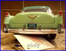 Franklin Mint 1955 Cadillac Fleetwood Collection All 3 Colors MINT CONDITION