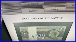 Franklin Mint Banknotes of All Nations Boxed Set of 90 uncirculated banknotes