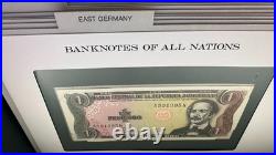 Franklin Mint Banknotes of All Nations Boxed Set of 90 uncirculated banknotes