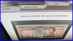 Franklin Mint Banknotes of All Nations Boxed Set of 90 uncirculated banknotes