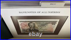 Franklin Mint Banknotes of All Nations Boxed Set of 90 uncirculated banknotes