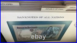 Franklin Mint Banknotes of All Nations Boxed Set of 90 uncirculated banknotes