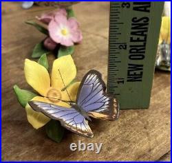 Franklin Mint Butterflies Of The World Collection Lot Of 9