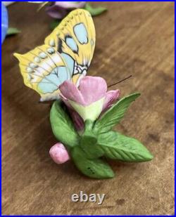 Franklin Mint Butterflies Of The World Collection Lot Of 9
