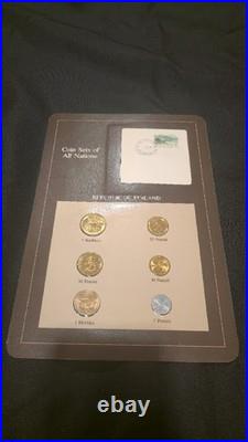 Franklin Mint Coin Sets of All Nations 1982 Vol 1 & 2 58 PCS
