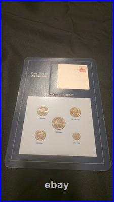 Franklin Mint Coin Sets of All Nations 1982 Vol 1 & 2 58 PCS
