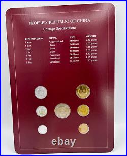 Franklin Mint Coin Sets of All Nations Collection People's Republic of China