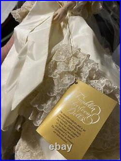 Franklin Mint Heirloom Collection 1988 Queen Victoria Bride Doll, Rare