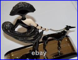 Franklin Mint House Of Erte Limited Edition Symphony In Black Figurine CCM