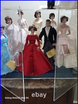 Franklin Mint Jackie O & JFK collection (10 Pieces) Plus plexiglass case