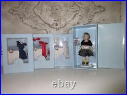 Franklin Mint LITTLE LADY DIANA doll collection NEW Doll-3 outfits all NFRB MINT