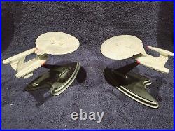Franklin Mint Star Trek Enterprise 1701-D And All Good Things Enterprise