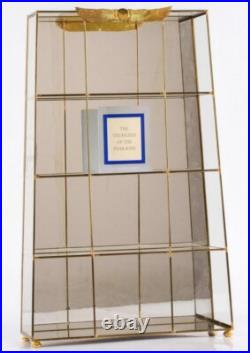 Franklin Mint Treasures of Tutankhamun 12-piece set with display case, 1989