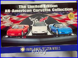 Franklin mint Corvette 124 Limited Edition All American Collection #2966 / 7500