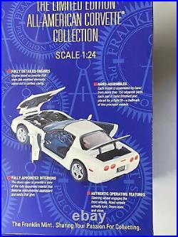 Franklin mint Corvette 124 Limited Edition All American Collection #2966 / 7500